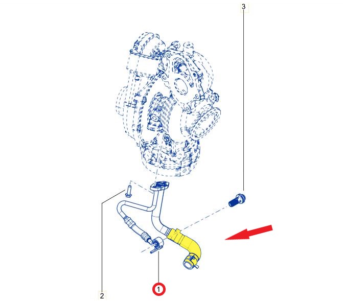 TURBO YAĞLAMA BORUSU HORTUMU METAL BORU HARİÇ