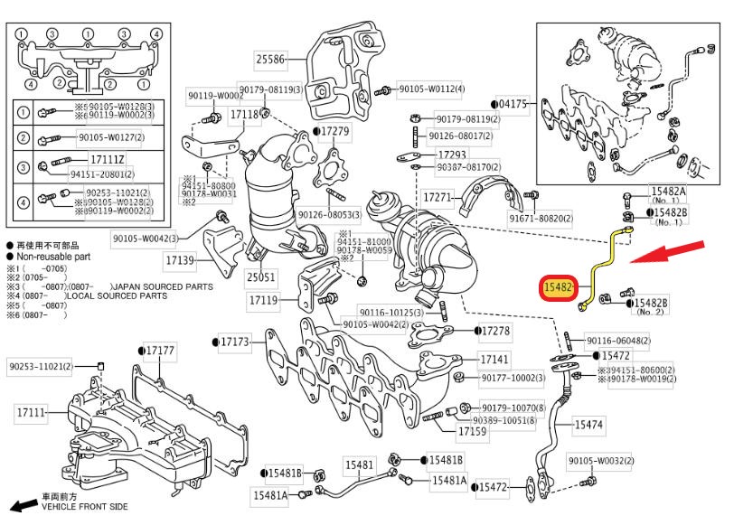 TURBO YAĞLAMA BORUSU