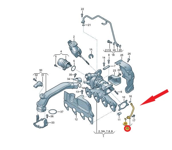 TURBO YAĞLAMA BORUSU