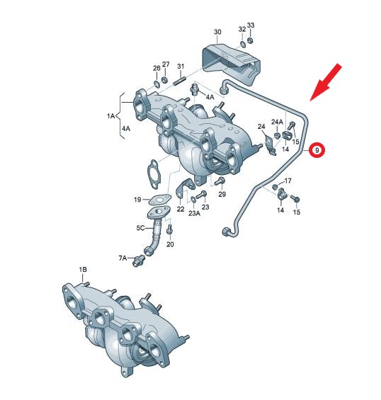 TURBO YAĞLAMA BORUSU