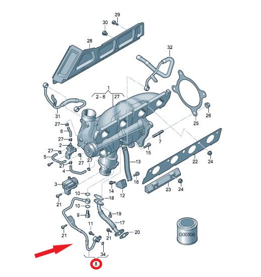 TURBO YAĞLAMA BORUSU
