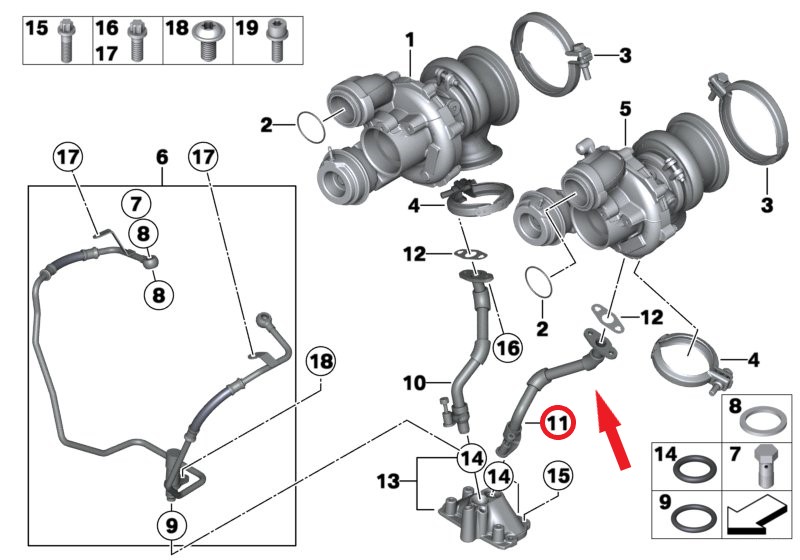 TURBO YAĞLAMA BORUSU
