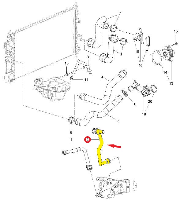 YAĞ SOĞUTUCU BORUSU