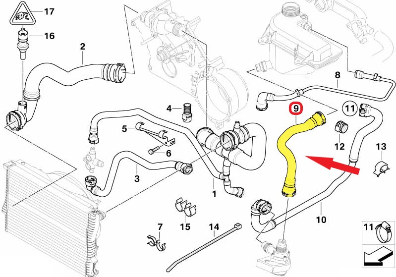YEDEK SU DEPO HORTUMU