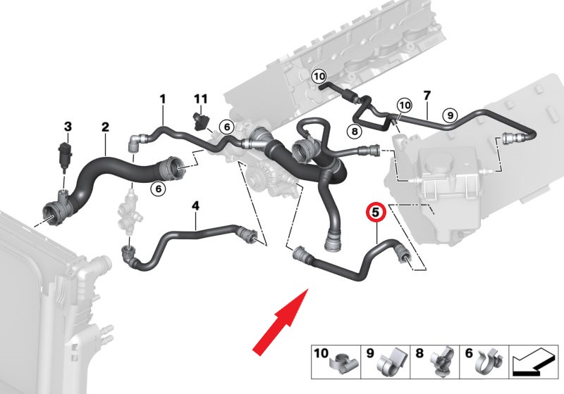 YEDEK SU DEPO HORTUMU