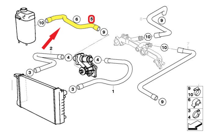 YEDEK SU DEPO HORTUMU