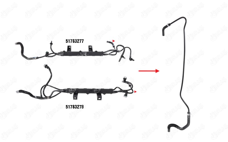 YAKIT BORUSU BRAKET HARİÇ