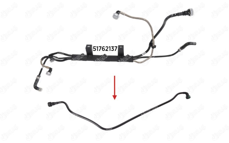 YAKIT BORUSU BRAKET HARİÇ