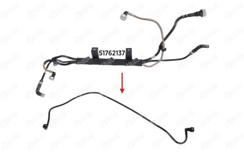 YAKIT BORUSU BRAKET HARİÇ